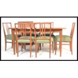 VANSON 1970'S TEAK WOOD DINING SUITE BY PETE HAYWARD