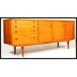 HEALS VINTAGE 1960'S SYCAMORE WOOD SIDEBOARD BY ALFRED COX