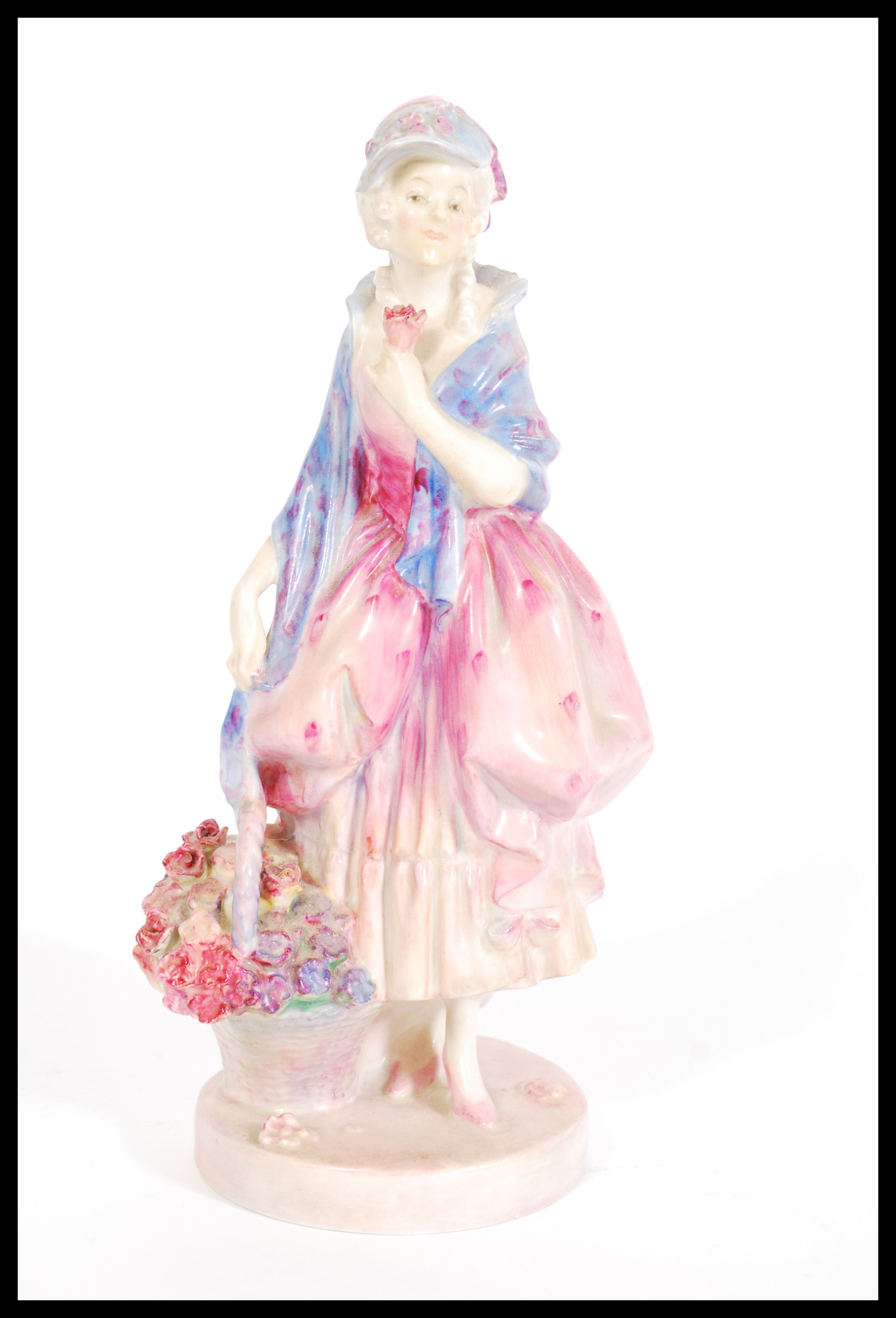 A Royal Doulton figurine entitled Phyllis HN1486 having printed and painted marks to base.