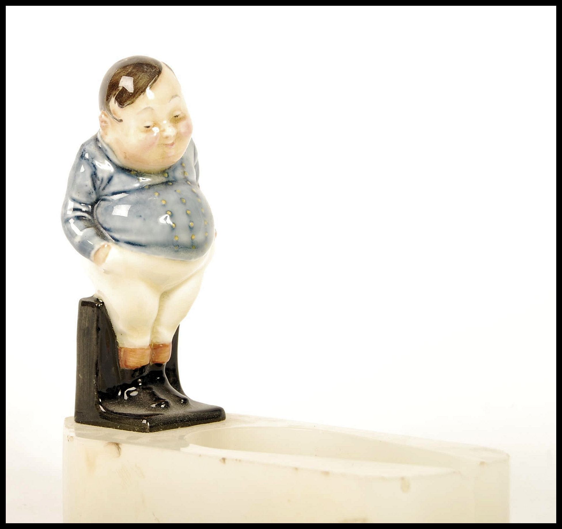 A Royal Doulton figurine pipe holder having a figu - Image 2 of 4