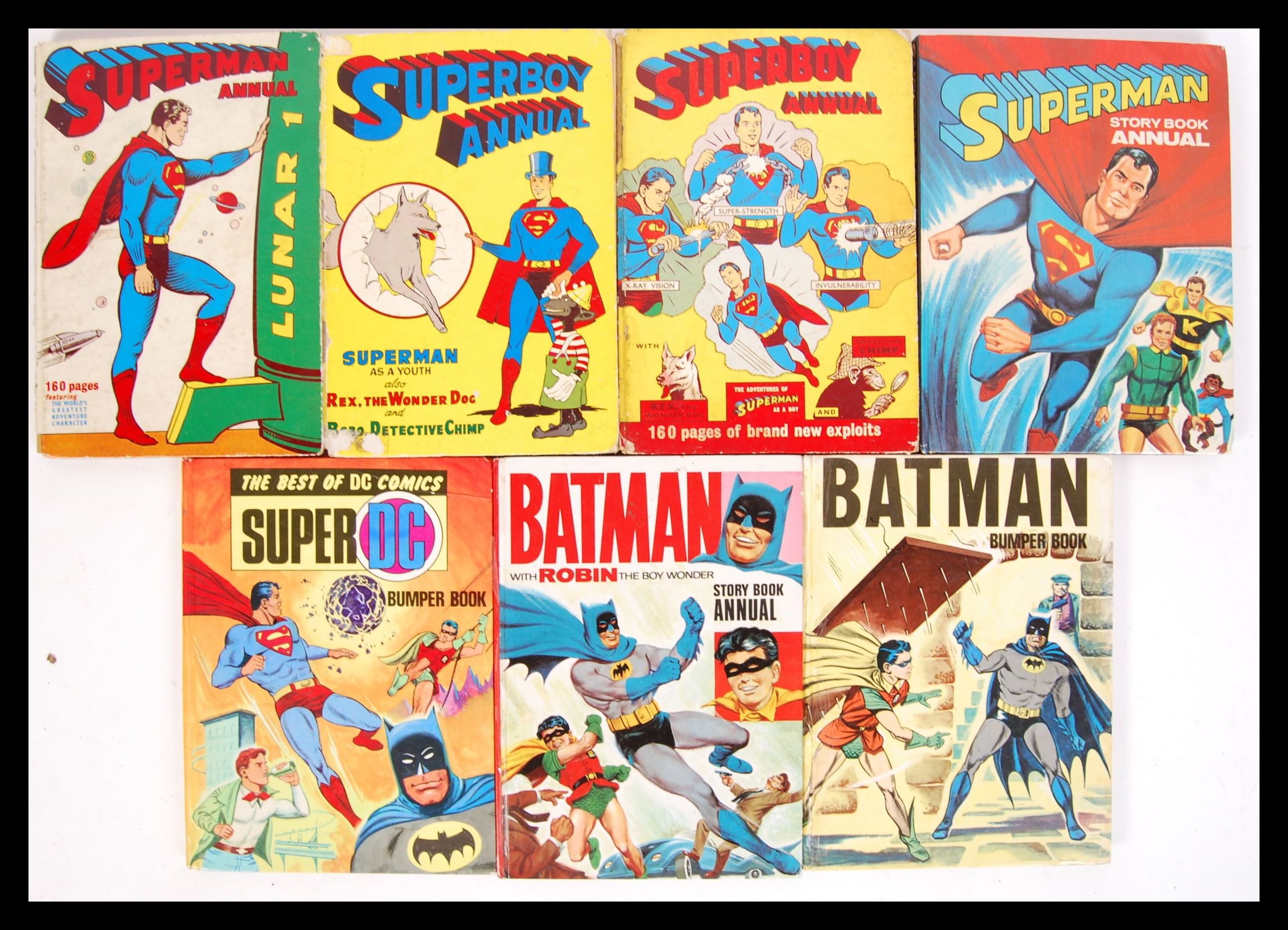 DC COMIC BOOK ANNUALS SUPERMAN AND BATMAN - Image 4 of 6