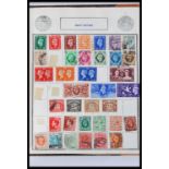 A vintage stamp album containing all world stamps