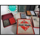 VINTAGE MID 20TH CENTURY BOARD AND CARD GAMES