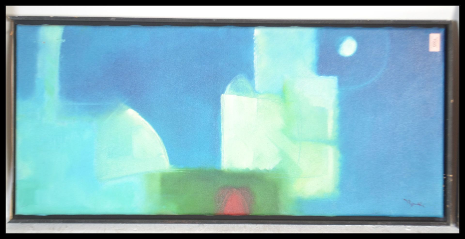 Dick Boulton ( Artist & Sculptor ) - A group of three 20th Century abstract paintings on canvas to - Bild 3 aus 4