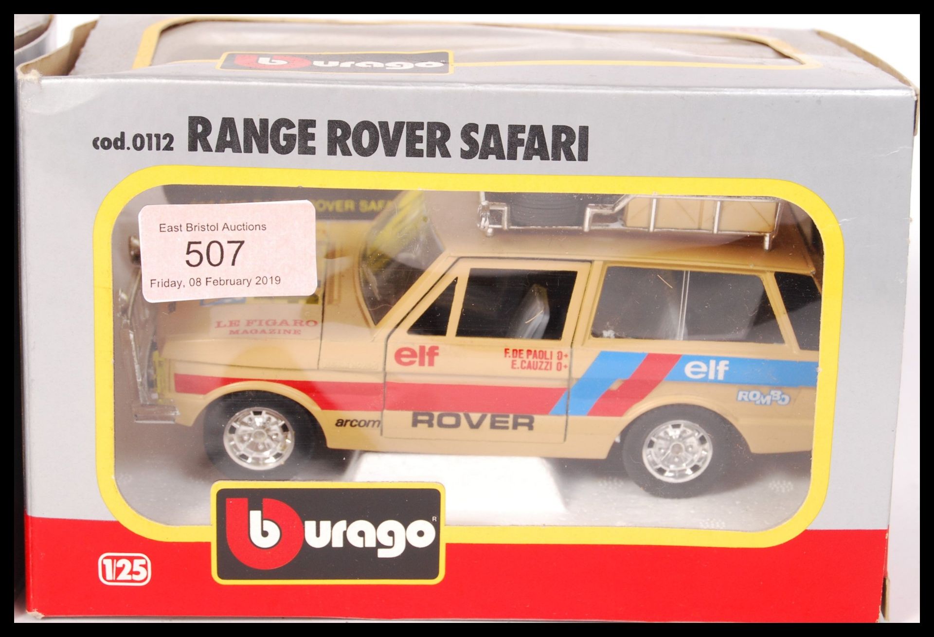 BBURAGO ( BURAGO ) 1:25 SCALE DIECAST MODEL LAND ROVERS - Bild 3 aus 3