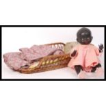 VINTAGE 1960'S PEDIGREE MADE BLACK BABY DOLL