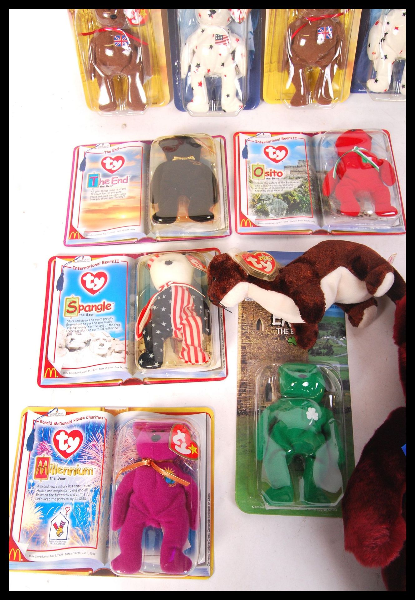 ASSORTED TY BEANIE BABIES CARDED TEDDY BEARS & OTH - Bild 4 aus 6