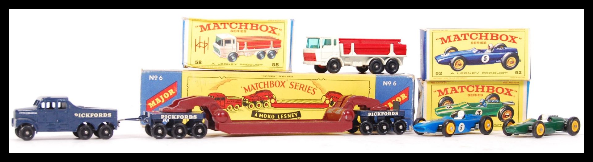 ASSORTED MATCHBOX SERIES MOKO LESNEY SCALE DIECAST