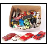 ASSORTED VINTAGE SCALE DIECAST MODEL VEHICLES