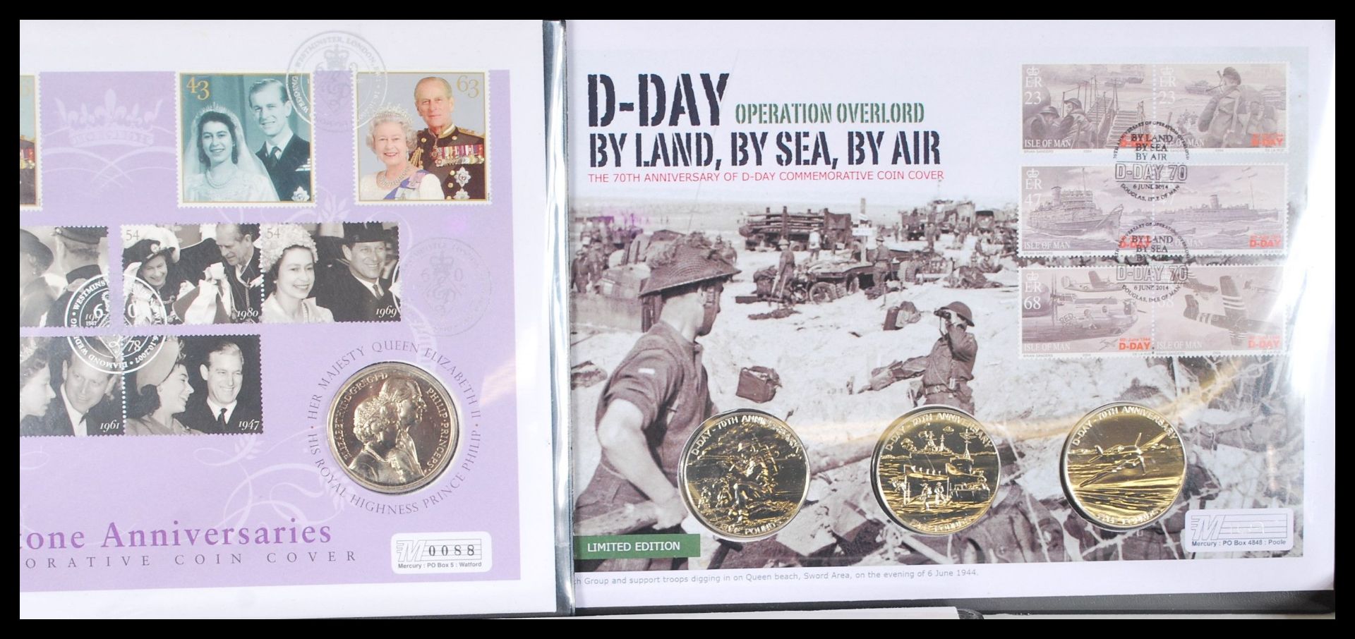 A collection of silver proof and other coins to include a Westminster The Flown Dambusters - Bild 4 aus 4