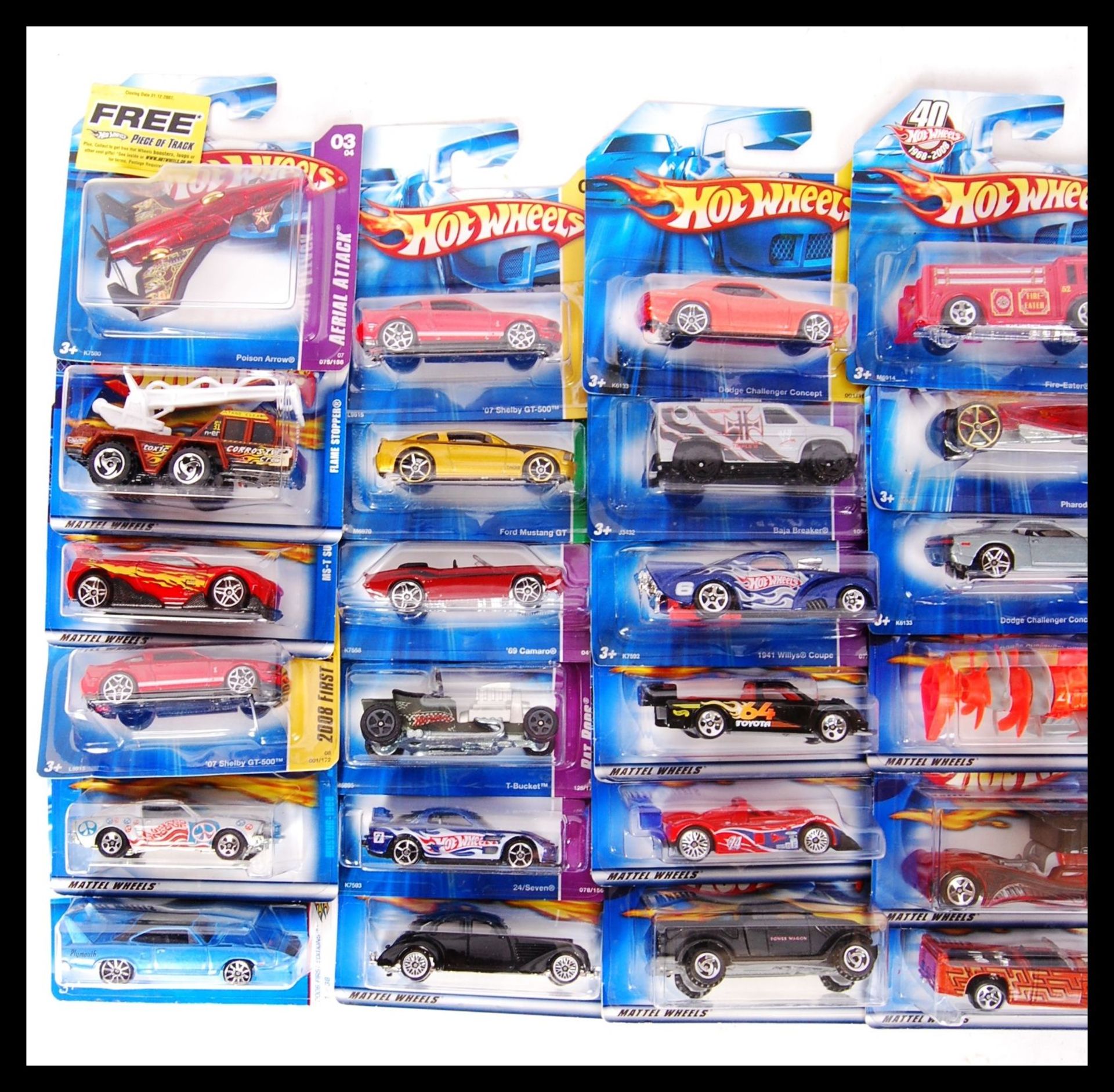 MATTEL HOT WHEELS CARDED DIECAST MODEL CARS - Bild 2 aus 3