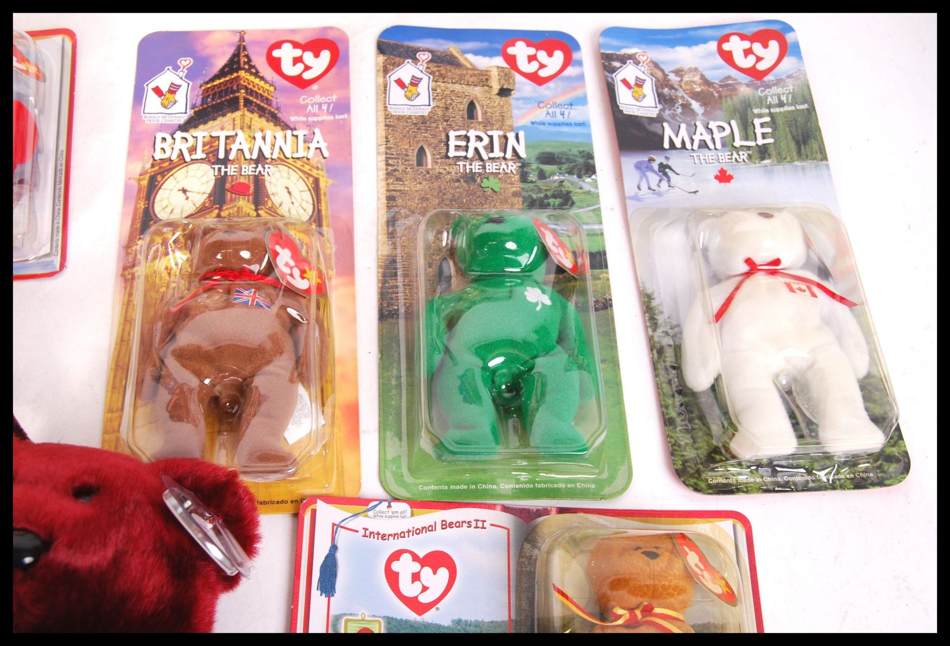 ASSORTED TY BEANIE BABIES CARDED TEDDY BEARS & OTH - Bild 3 aus 6