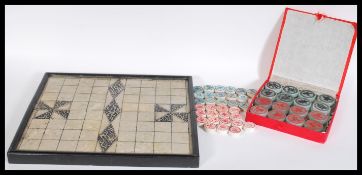 A 20th century Chinese checkers board game having