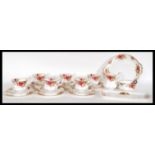 Harold Holdcroft - Royal Albert - Old Country Roses. A vintage 20th Century fine English bone
