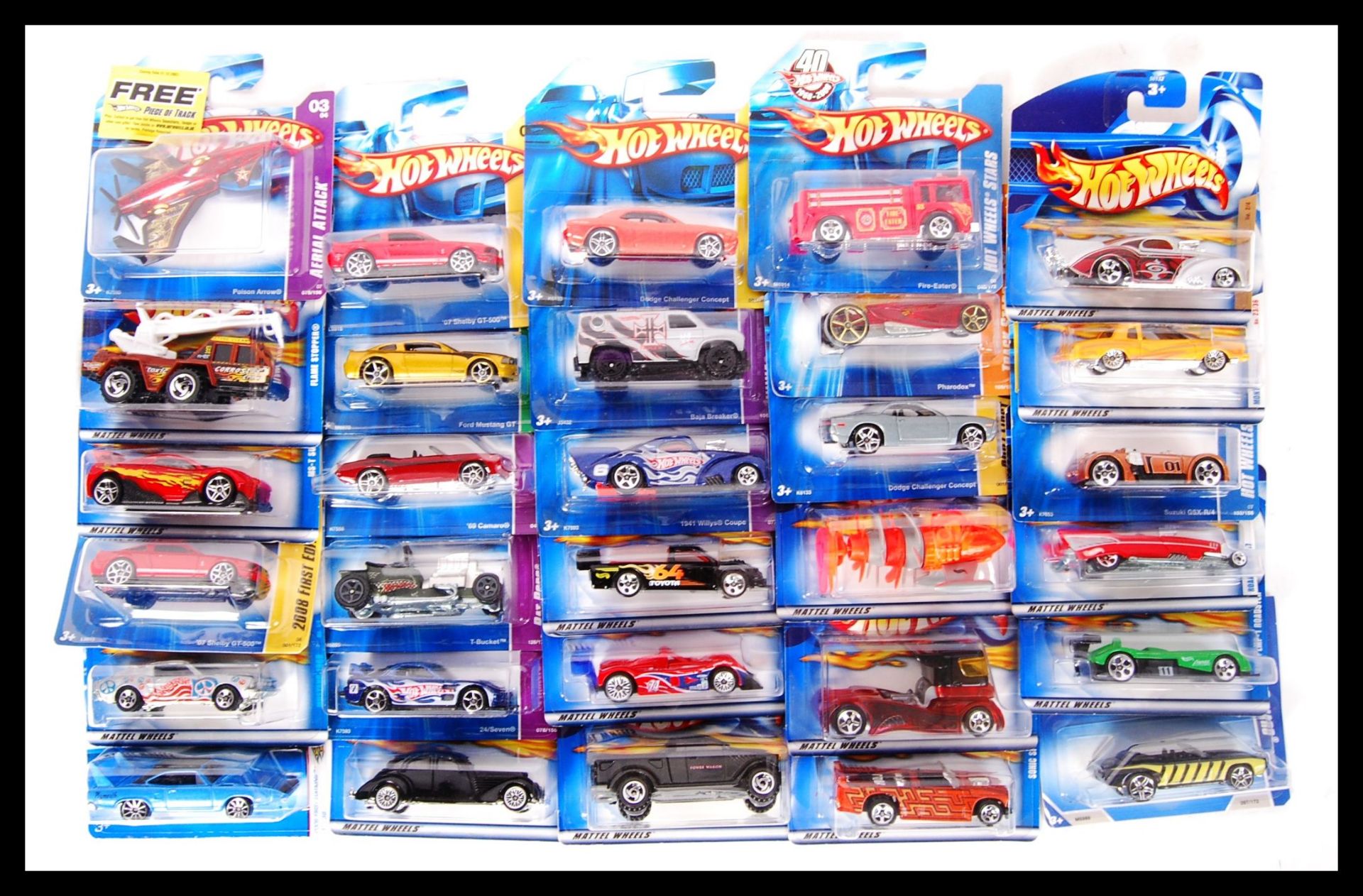 MATTEL HOT WHEELS CARDED DIECAST MODEL CARS