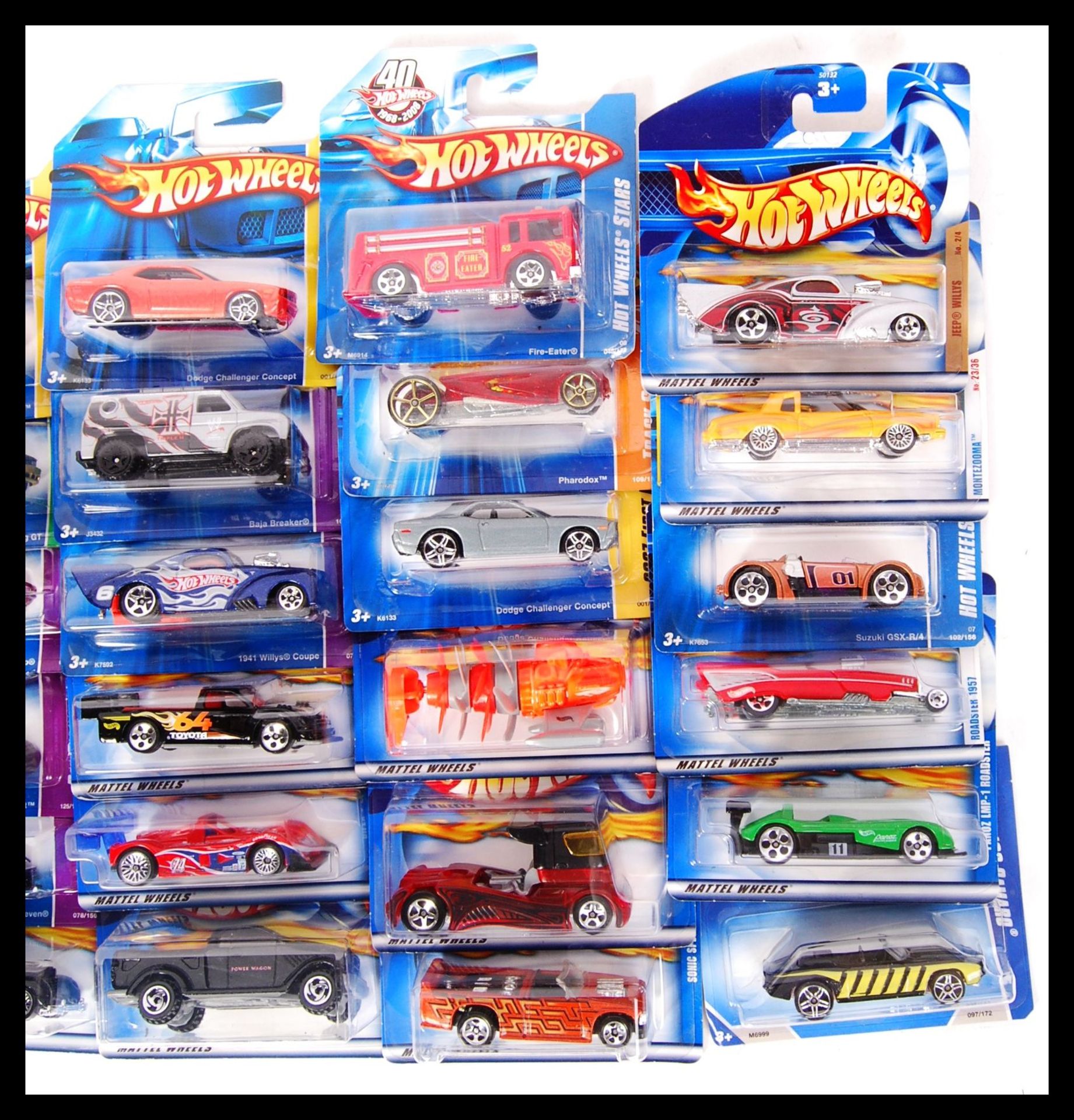 MATTEL HOT WHEELS CARDED DIECAST MODEL CARS - Bild 3 aus 3