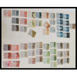 A good collection of 19th Century Victorian stamps to include four pence pink, eight pence red,