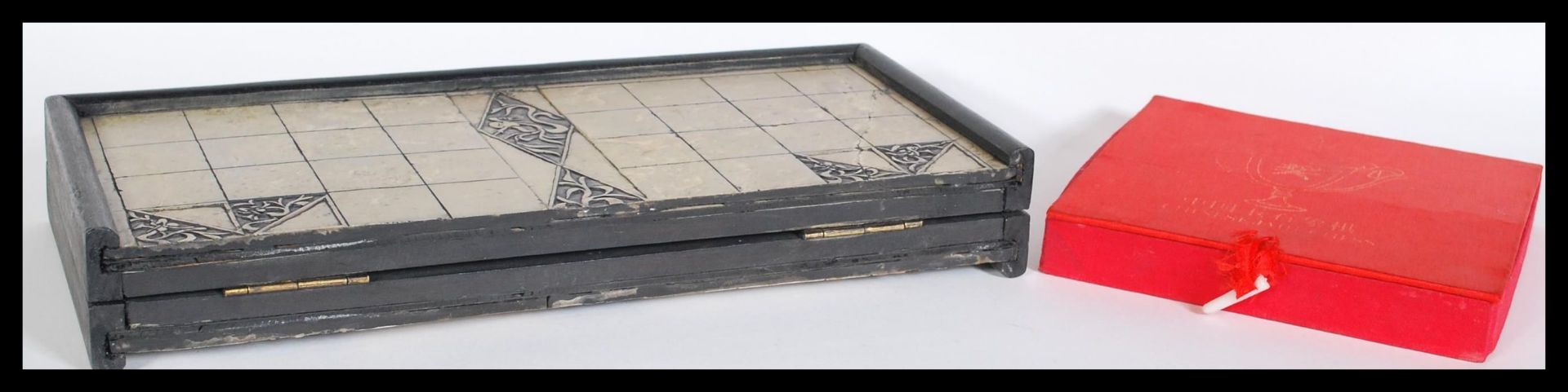 A 20th century Chinese checkers board game having - Bild 5 aus 5