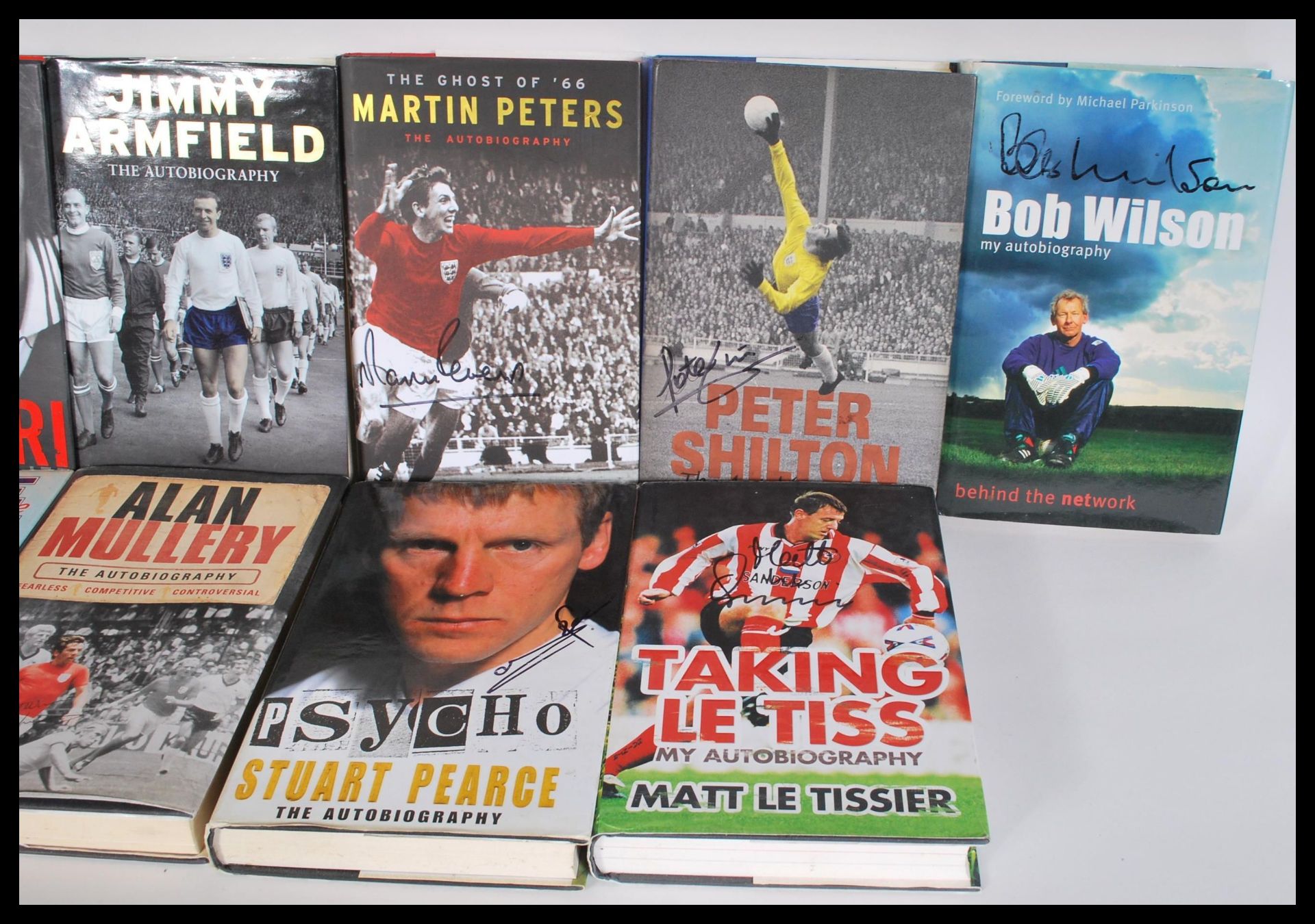 A collection of signed football related autobiographies to include Sergio Kun Aguero 'Born to Rise', - Bild 4 aus 4