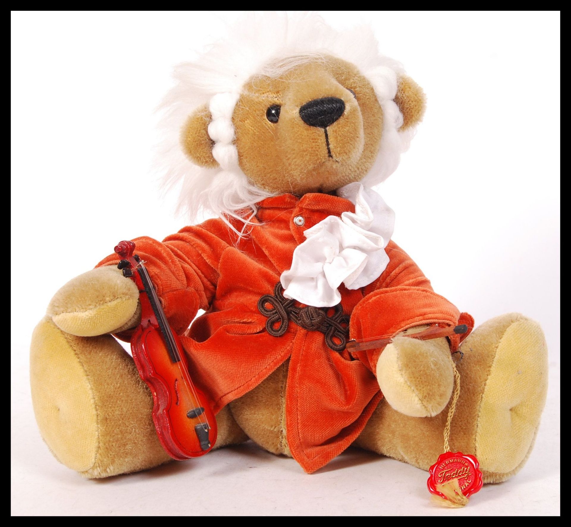 HERMANN TEDDY BEAR ' MOZART ' MUSICAL ARTIST TEDDY