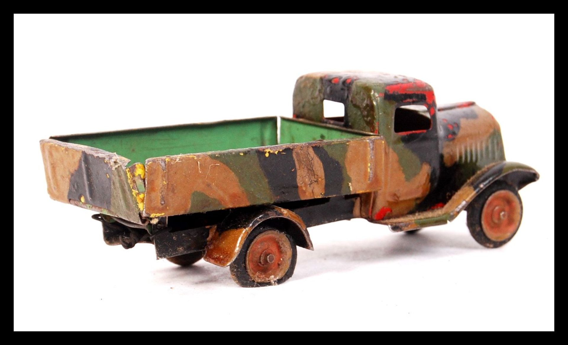 ORIGINAL LEHMANN TINPLATE TIPPING TRUCK GNOM TOY N - Bild 3 aus 6