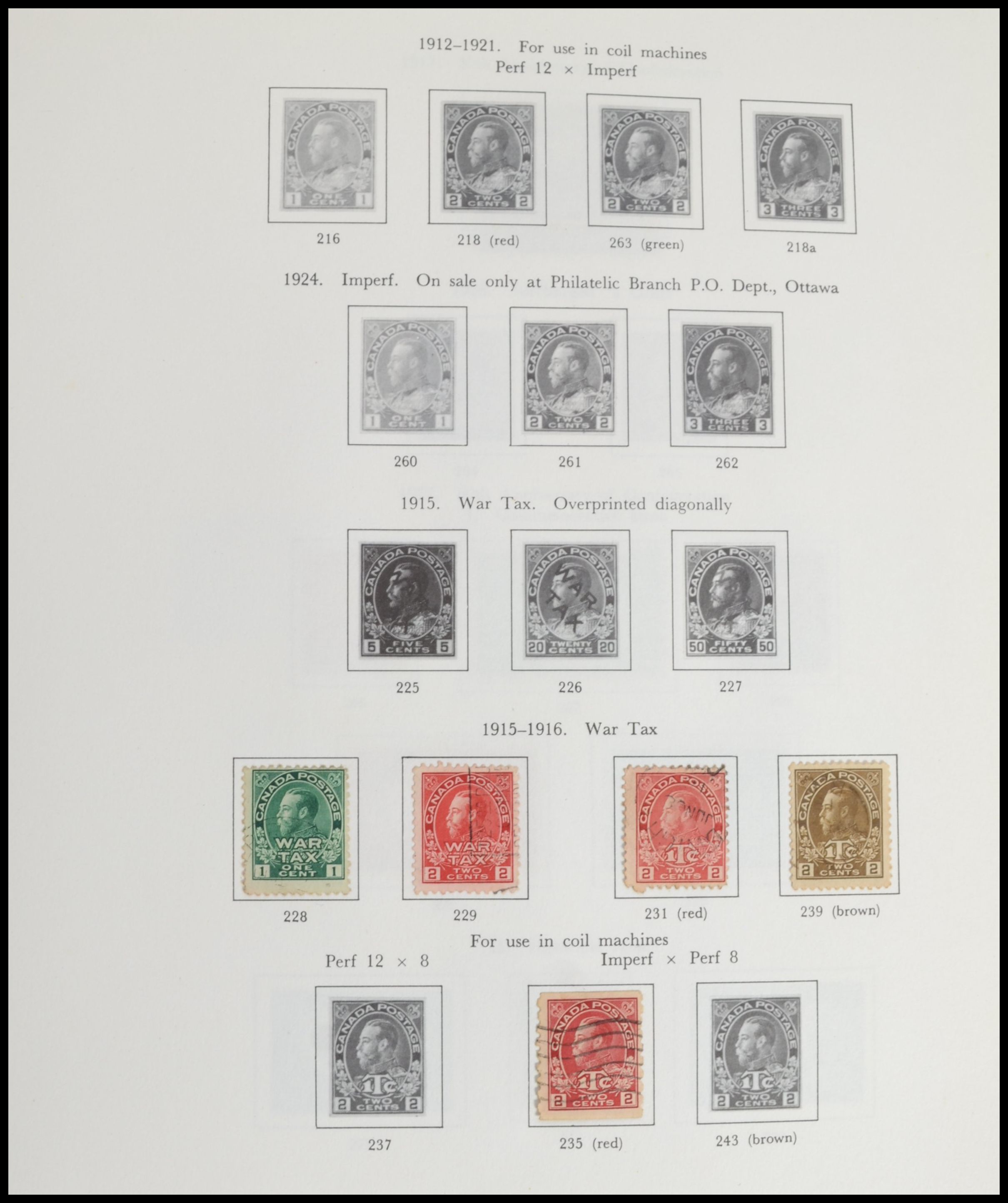 Canada stamps: a used collection in a pre printed - Image 3 of 6