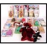 ASSORTED TY BEANIE BABIES CARDED TEDDY BEARS & OTH