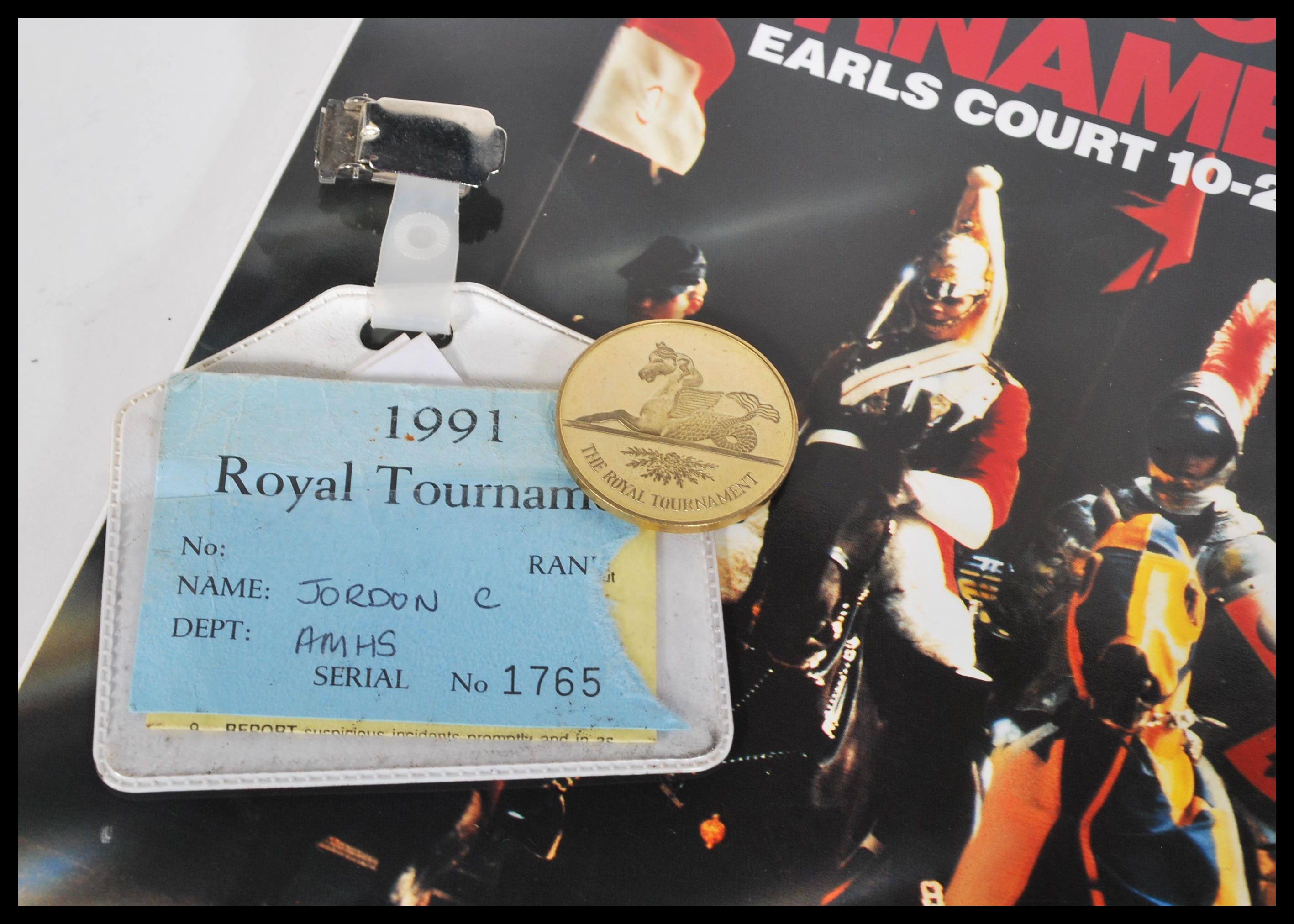 An Official programme from the 1991 Royal Tournament, the first tournament to allow the general - Image 2 of 4