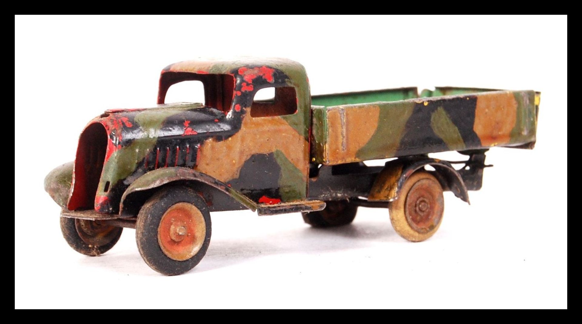 ORIGINAL LEHMANN TINPLATE TIPPING TRUCK GNOM TOY N