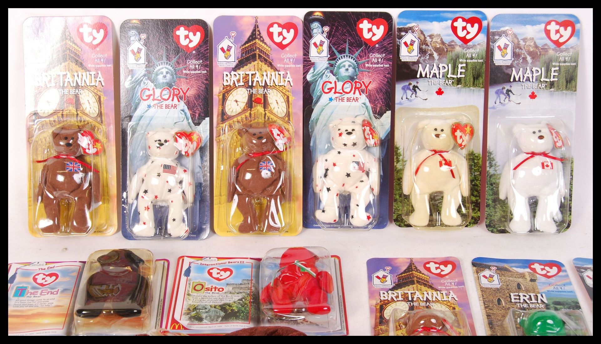 ASSORTED TY BEANIE BABIES CARDED TEDDY BEARS & OTH - Bild 2 aus 6