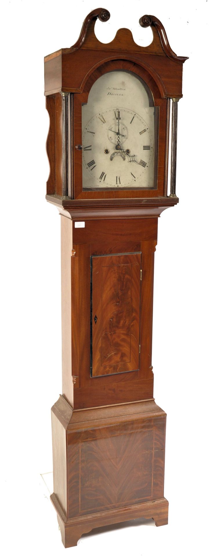 WEST COUNTRY JOHN STRATTON DEVIZES GEORGE III LONGCASE CLOCK