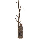 19TH CENTURY BOHEMIAN BLACK FOREST COAT STAND