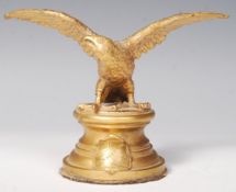 HENRY WADSWORTH LONGFELLOW INTEREST BRONZE EAGLE PAPERWEIGHT