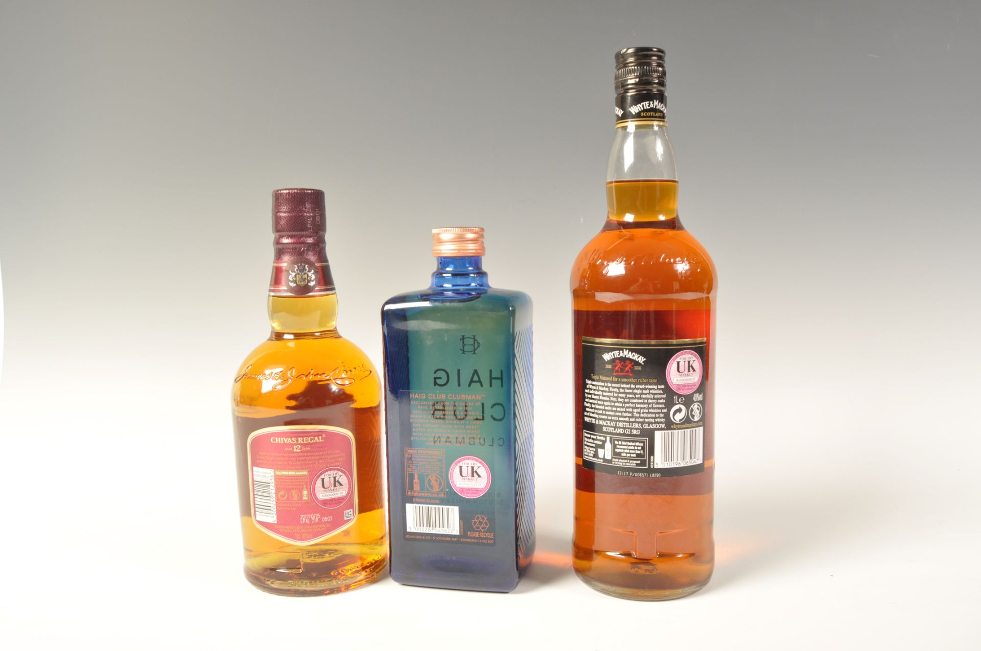 THREE BOTTLES OF SCOTCH WHISKY - Bild 2 aus 4