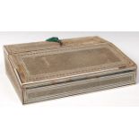 19TH CENTURY ANGLO INDIAN VIZAGAPATAM WRITING SLOPE BOX