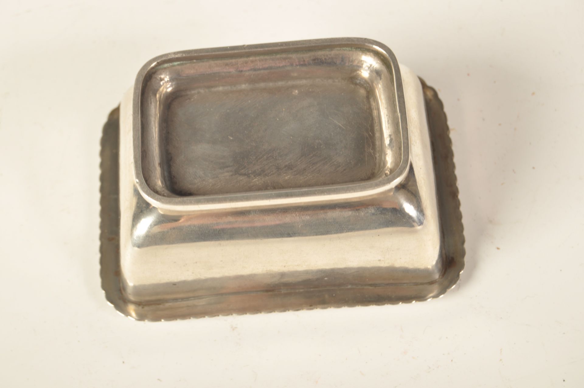 EARLY 19TH CENTURY GEORGIAN SILVER SALT CELLAR - Bild 4 aus 6