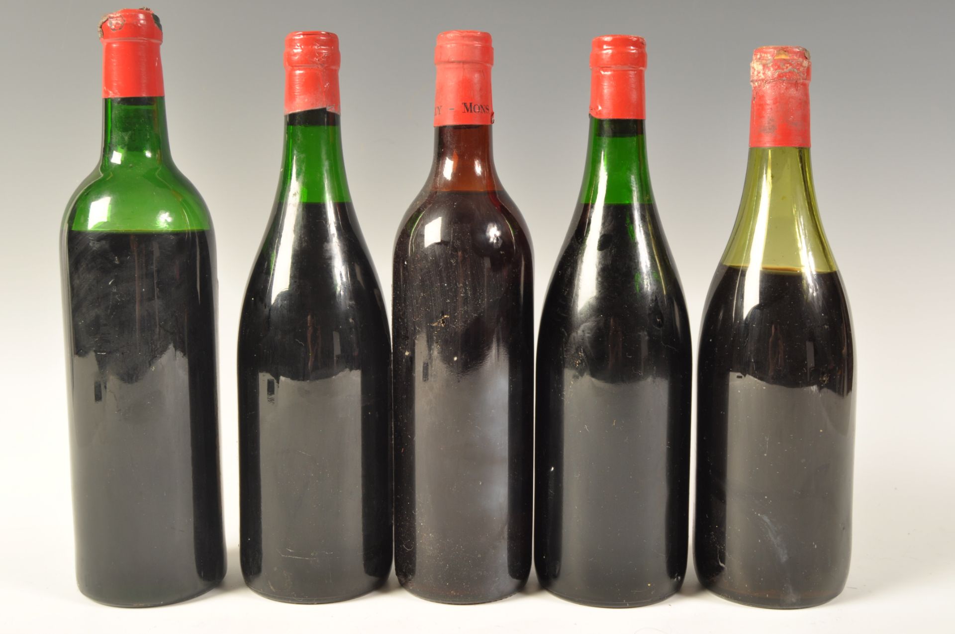 5 VINTAGE RED WINES TO INCLUDE ST EMILION AND CHATEAUNEUF DU PAPE - Bild 4 aus 6