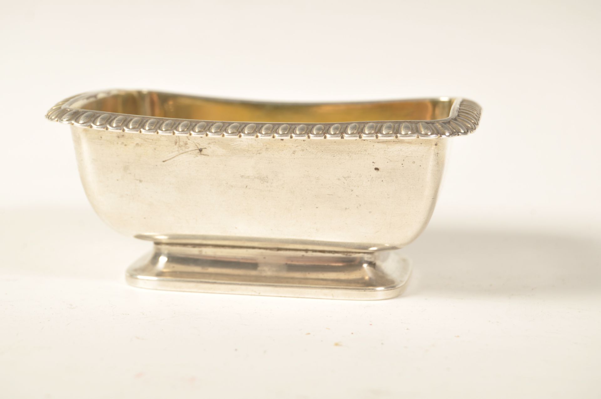 EARLY 19TH CENTURY GEORGIAN SILVER SALT CELLAR - Bild 2 aus 6