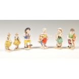 A COLLECTION OF SAMSON OF PARIS 19TH CENTURY PORCELAIN FIGURES