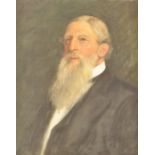 BELIEVED JOHN MCLURE HAMILTON - OIL PAINTING PORTRAIT SANFORD D DOLE