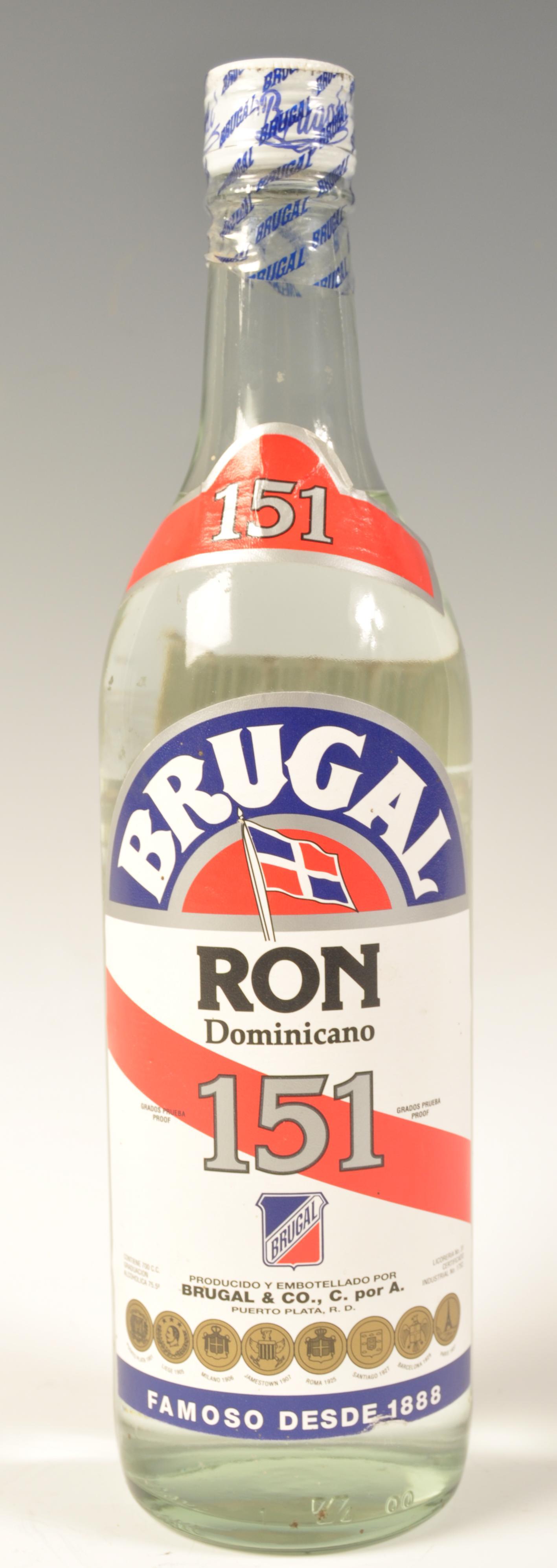 BRUGAL RON DOMINICANO 151 WHITE RUM