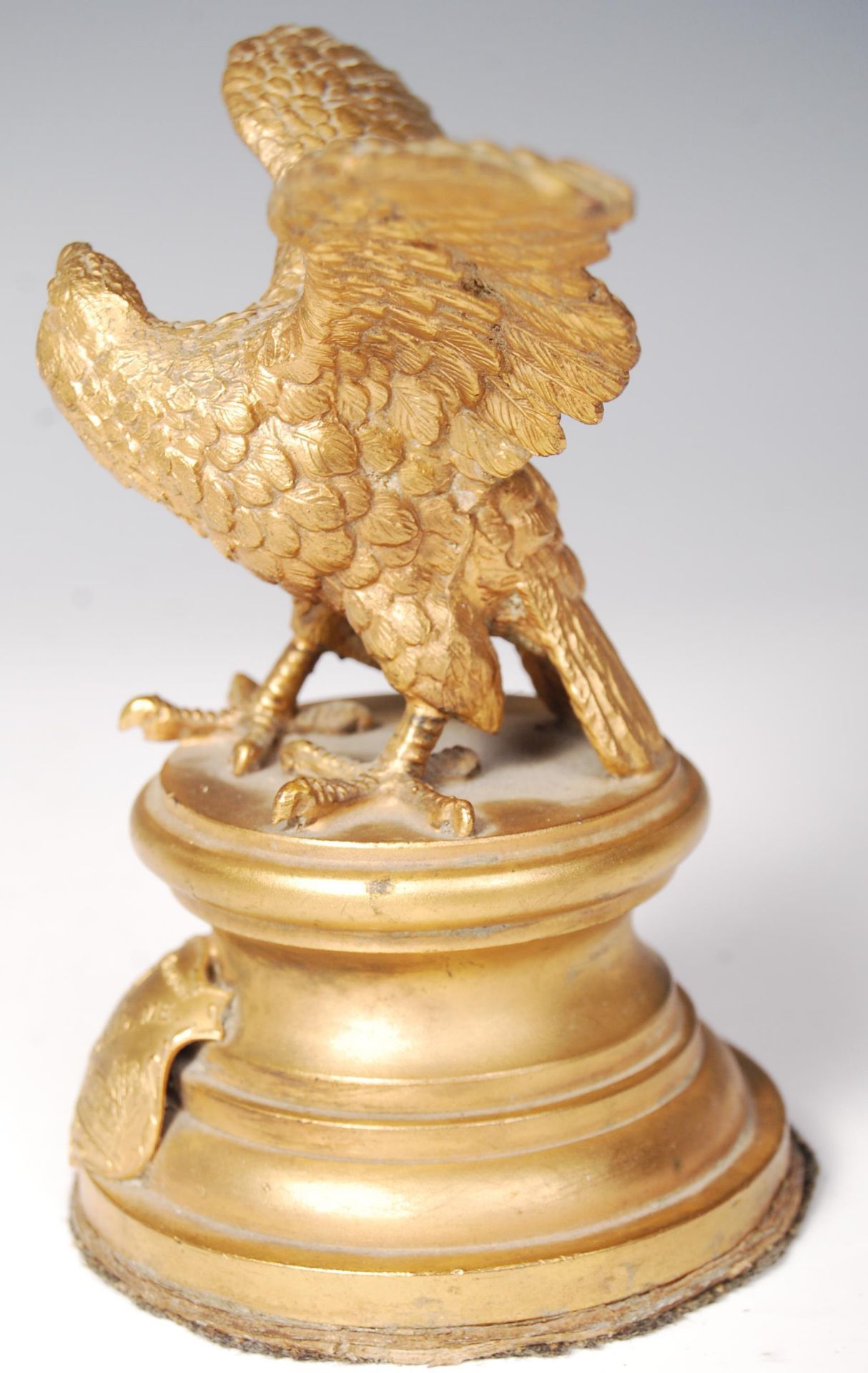 HENRY WADSWORTH LONGFELLOW INTEREST BRONZE EAGLE PAPERWEIGHT - Bild 4 aus 7