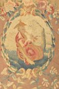 18TH CENTURY PARTIAL TAPESTRY FRAGMENT EMBROIDERY