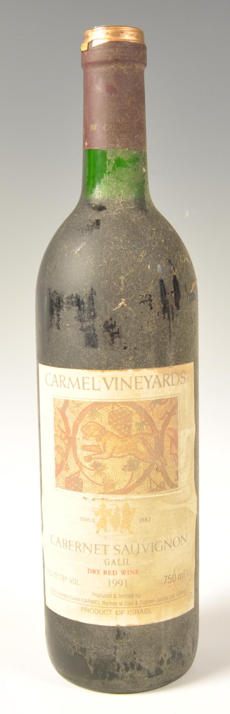 CARMEL VINEYARDS KOSHER ISRAELI RED WINE