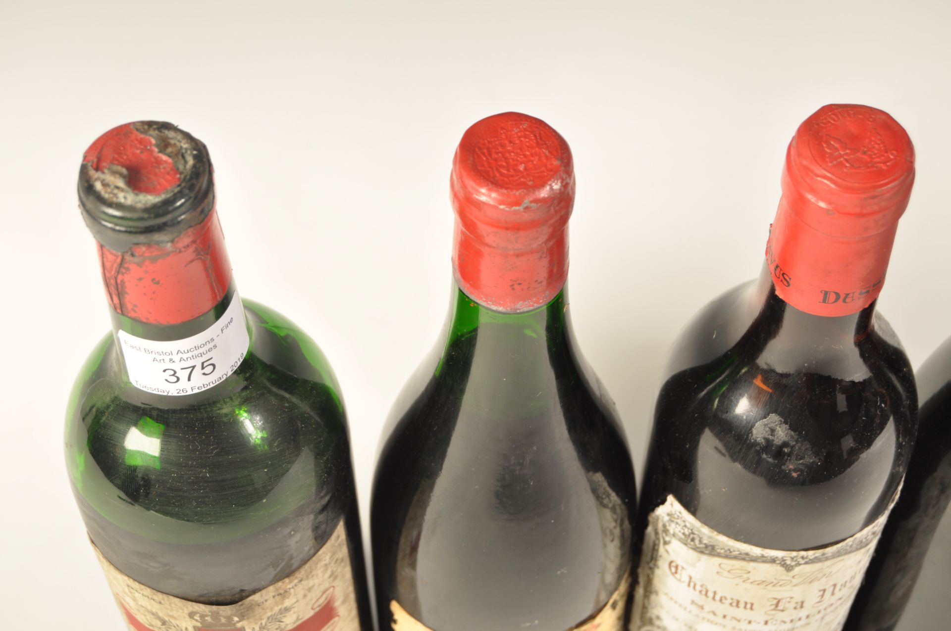 5 VINTAGE RED WINES TO INCLUDE ST EMILION AND CHATEAUNEUF DU PAPE - Bild 2 aus 6