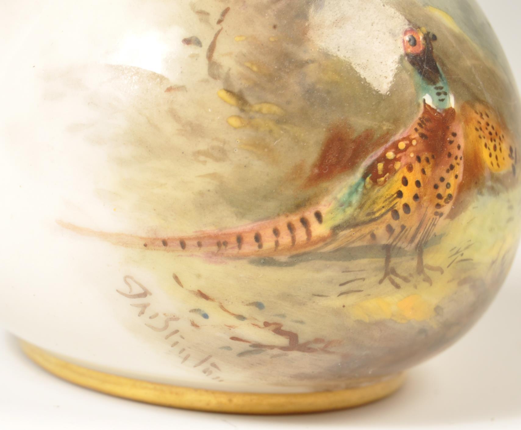 1921 HARRY STINTON FOR ROYAL WORCESTER HANDPAINTED SMALL VASE - Image 3 of 5