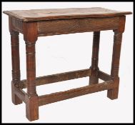 A JACOBEAN 17TH / 17TH CENTURY COUNTRY OAK JOINT S