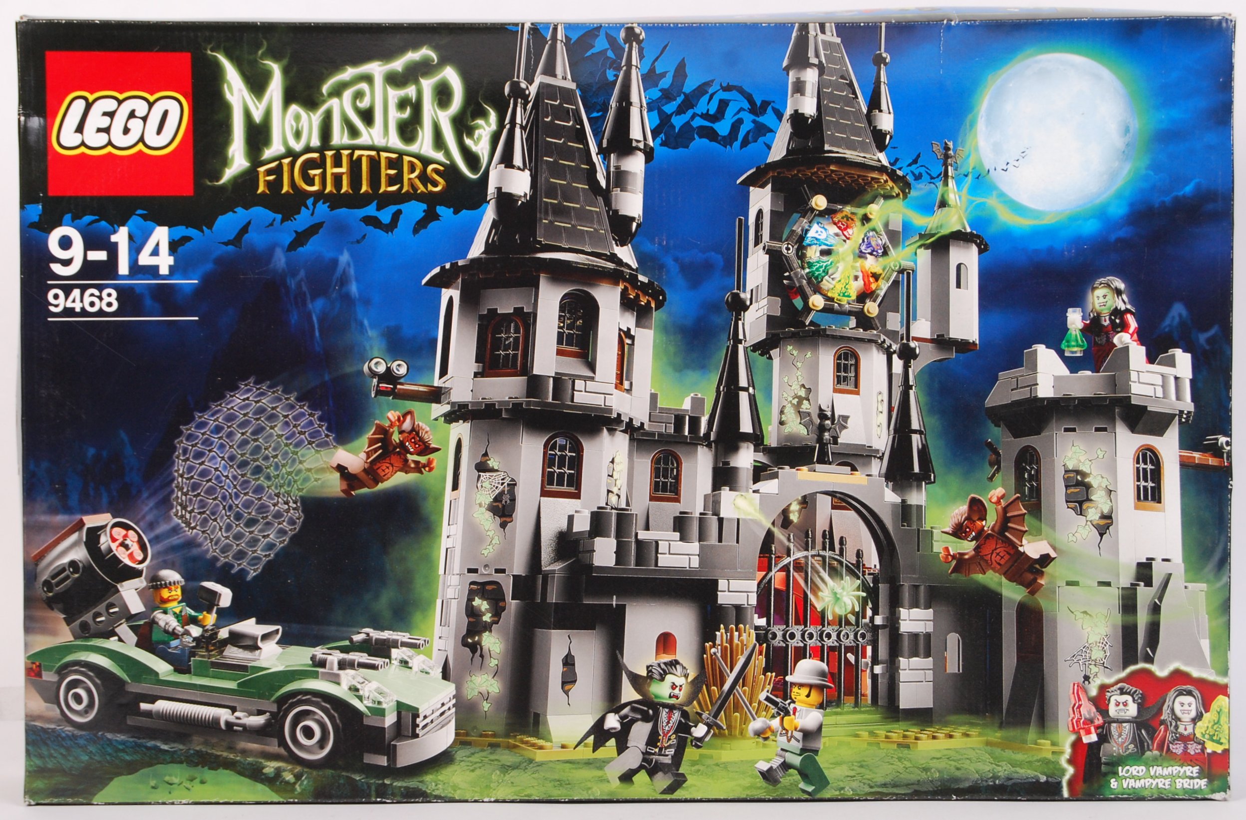 LEGO MONSTER FIGHTERS SET 9468 ' VAMPYRE CASTLE ' SEALED