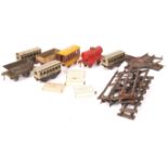 VINTAGE HORNBY SERIES 0 GAUGE ROLLING STOCK & ACCESSORIES