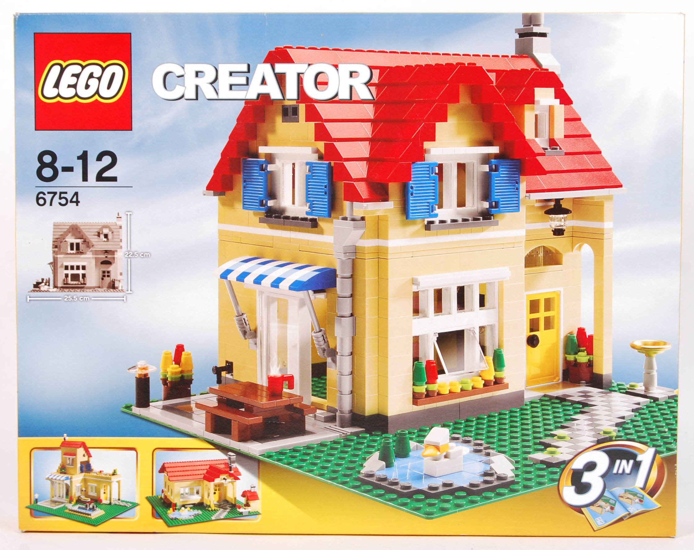 LEGO CREATOR SET 6754 ' 3 IN 1 FAMILY HOME ' SEALED